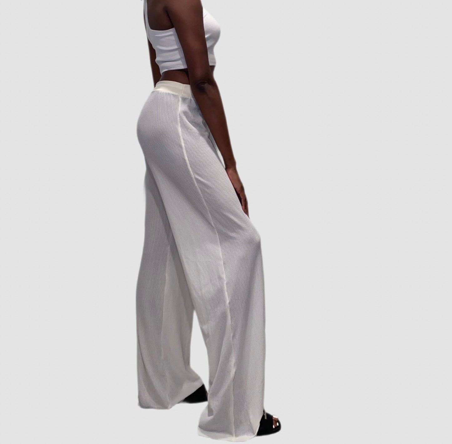 Tall Pants Cream L/XL