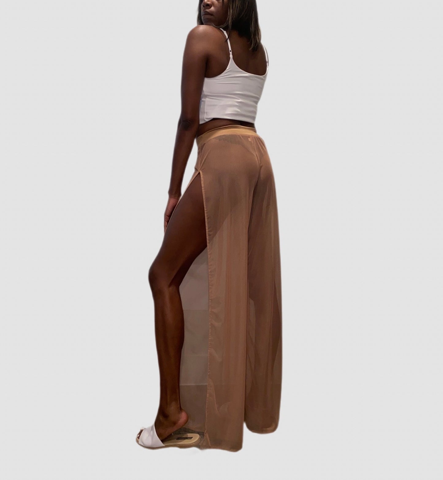 Tall Mesh Pants Suntan L/XL