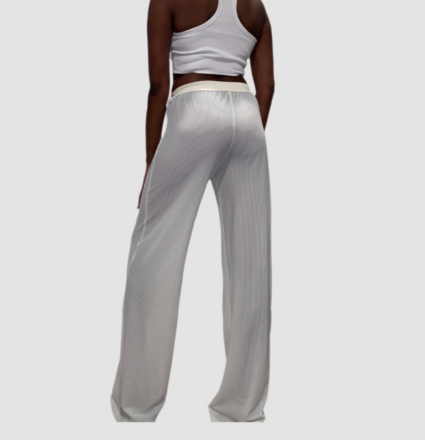 Tall Pants Cream L/XL