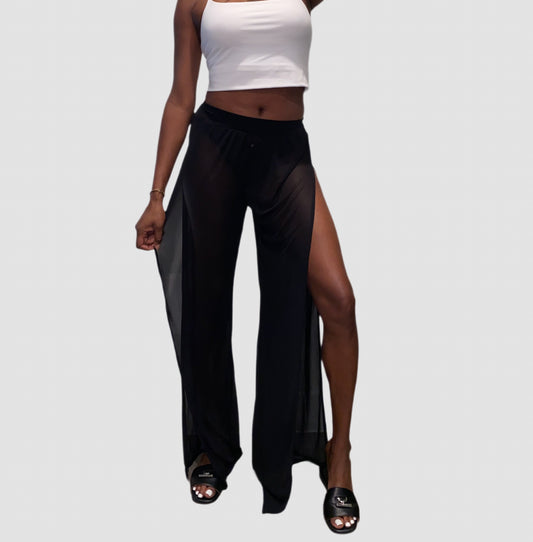 Tall Mesh Pants Black L/XL