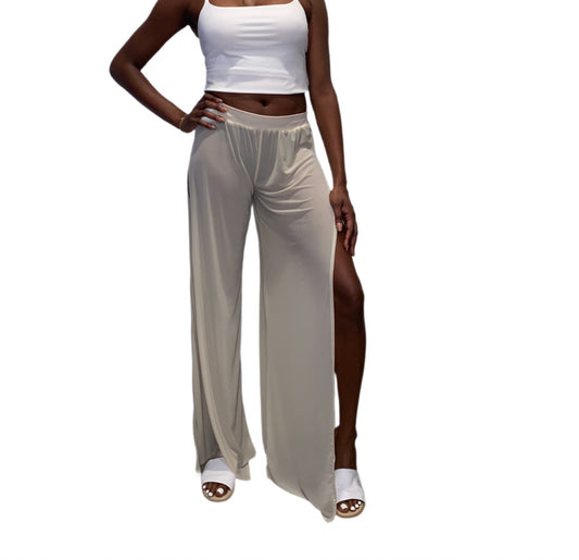 Tall Mesh Pants Ivory L/XL
